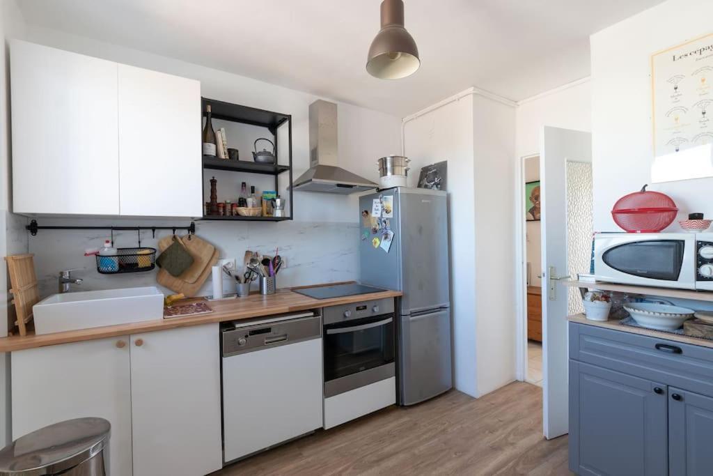Cabana & Grand Appartement Cosy - Parking & Balcon Villefranche-sur-Saône Extérieur photo