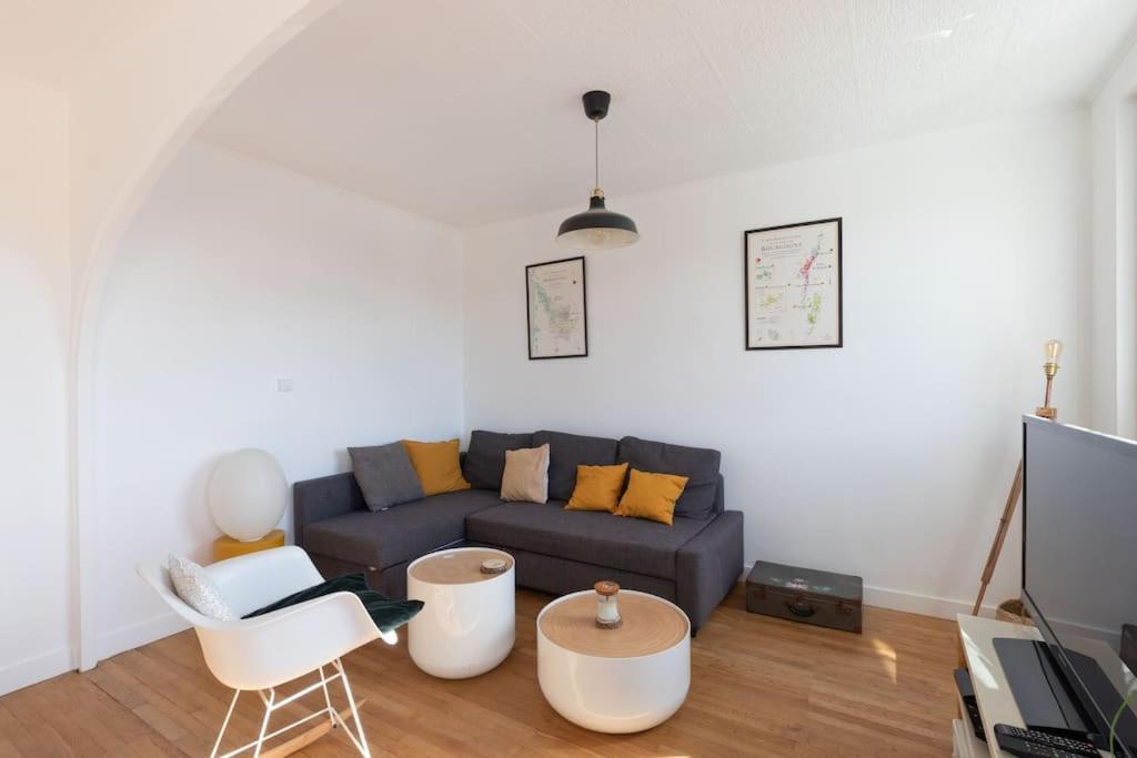 Cabana & Grand Appartement Cosy - Parking & Balcon Villefranche-sur-Saône Extérieur photo