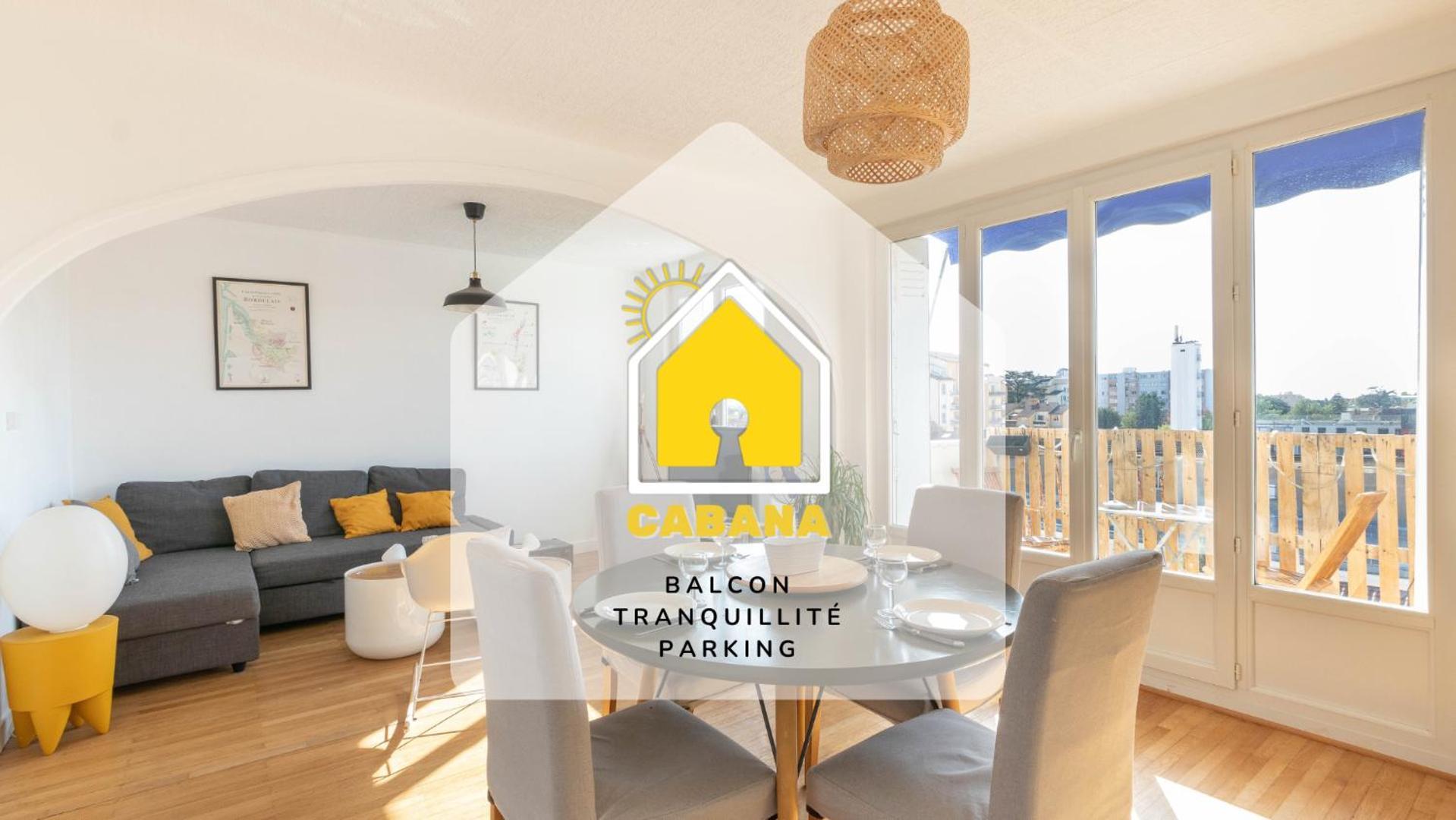 Cabana & Grand Appartement Cosy - Parking & Balcon Villefranche-sur-Saône Extérieur photo